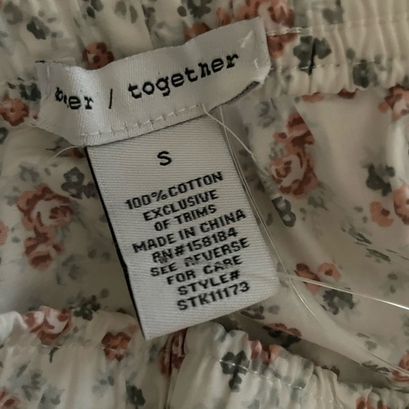 Better/Together Oversized Pullover Hoodie/Dorm Pant Set, Size S, Beige, Paris 98 - Picture 8 of 11